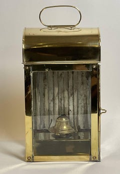 Ships Cabin Lantern With Oil Burner