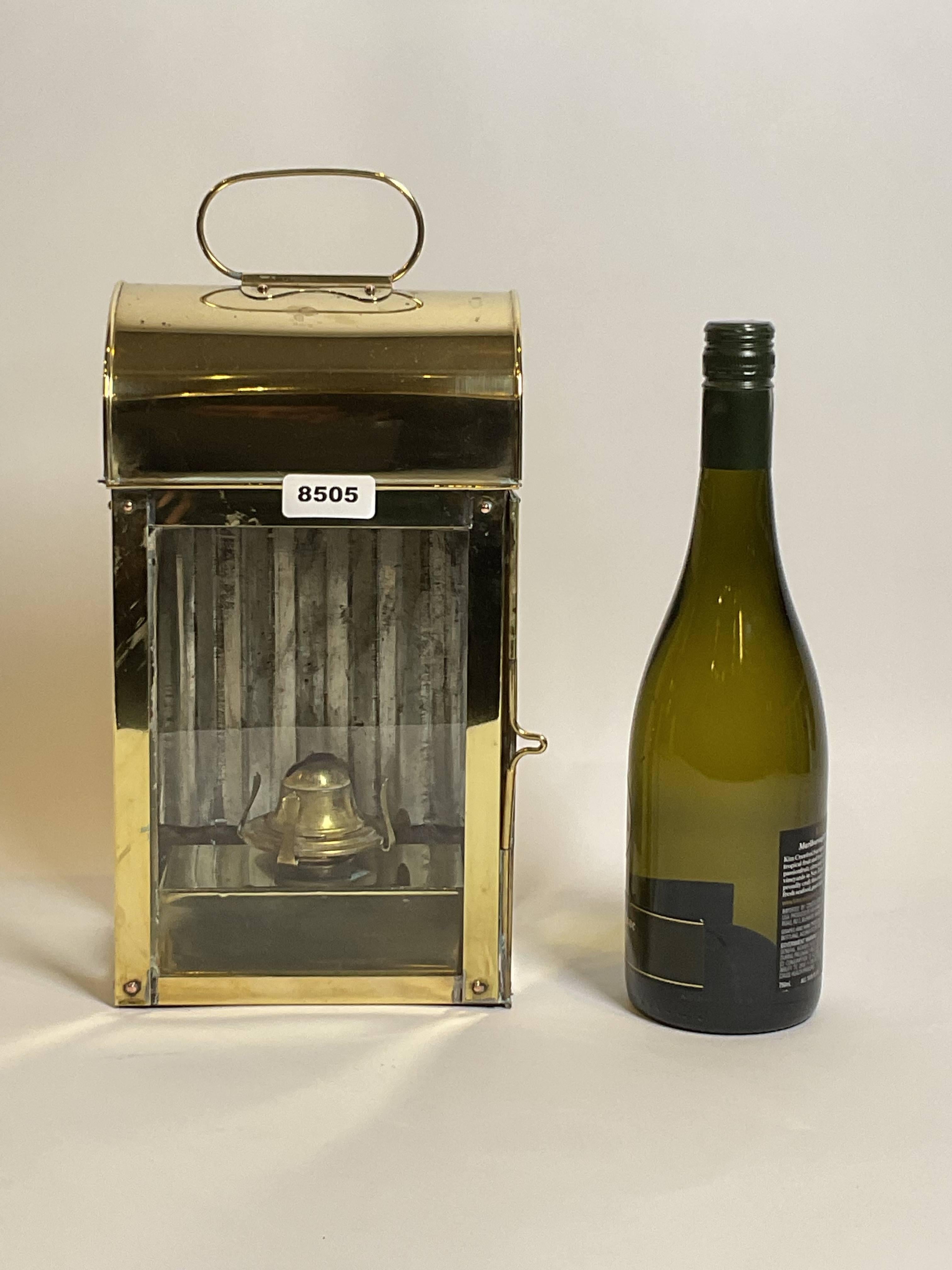 European Ships Cabin Lantern With Oil Burner