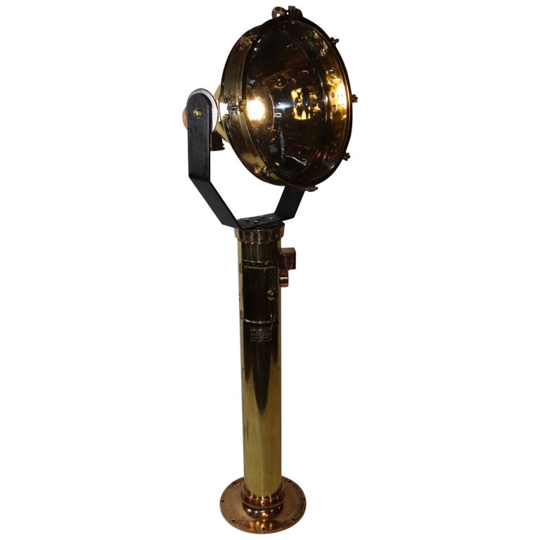 Ships Cargo Spotlight on Tripod For Sale at 1stDibs