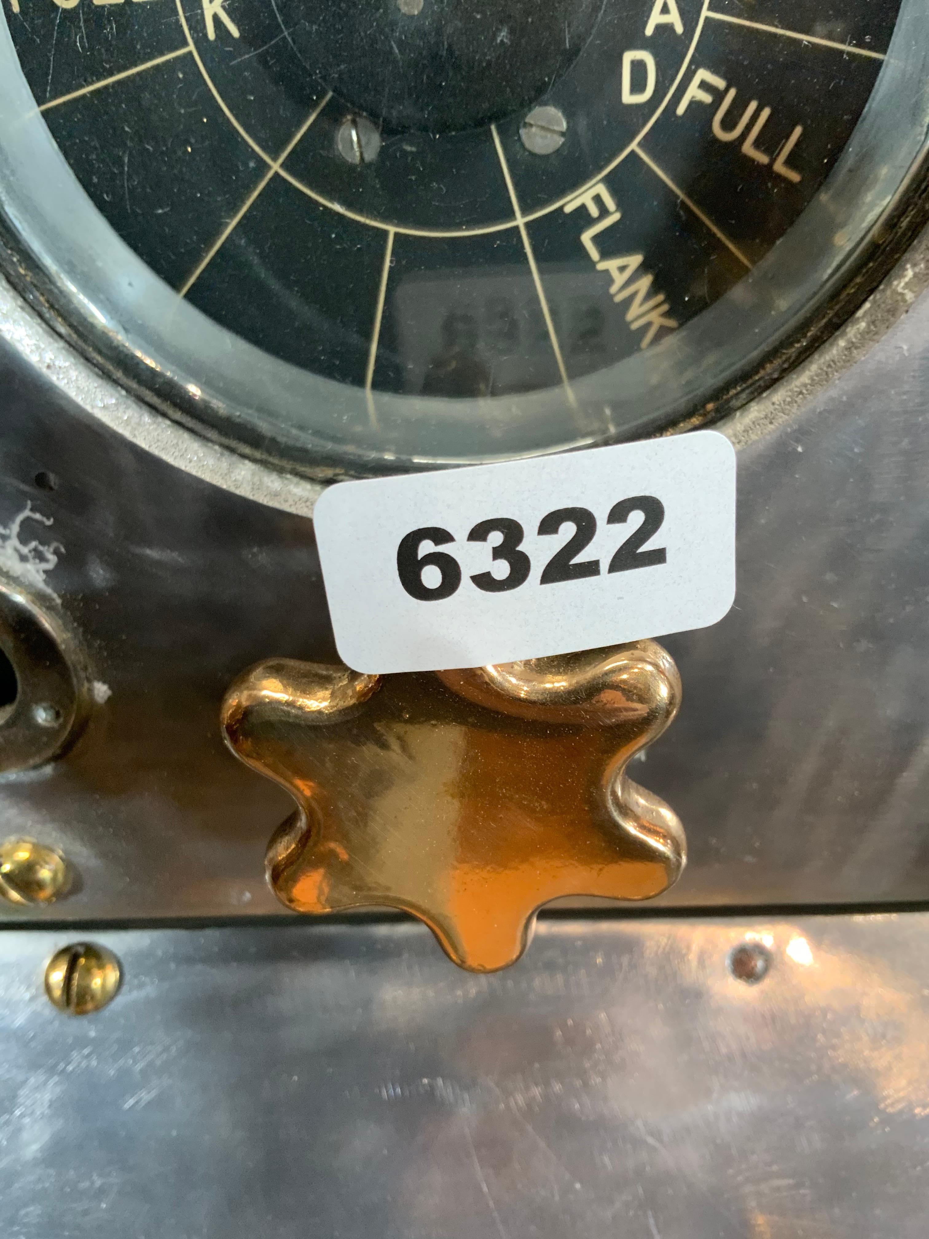 Ship's Engine Order Telegraph from a U.S. Warship 1