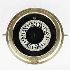 Ship’s gimble mounted compass by C.M. Hammer of Sweden