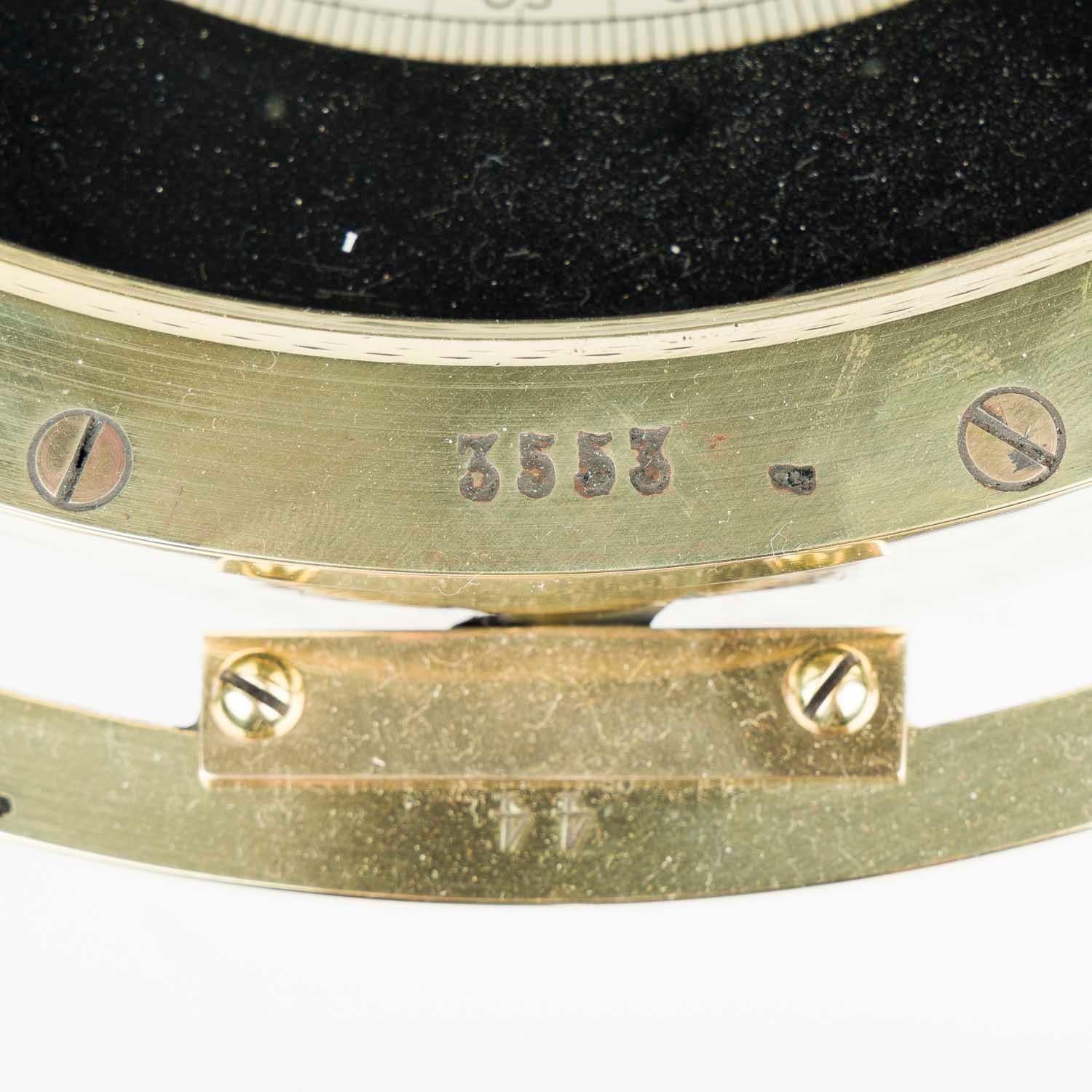 Ship’s gimble mounted compass by C.M. Hammer of Sweden For Sale 3