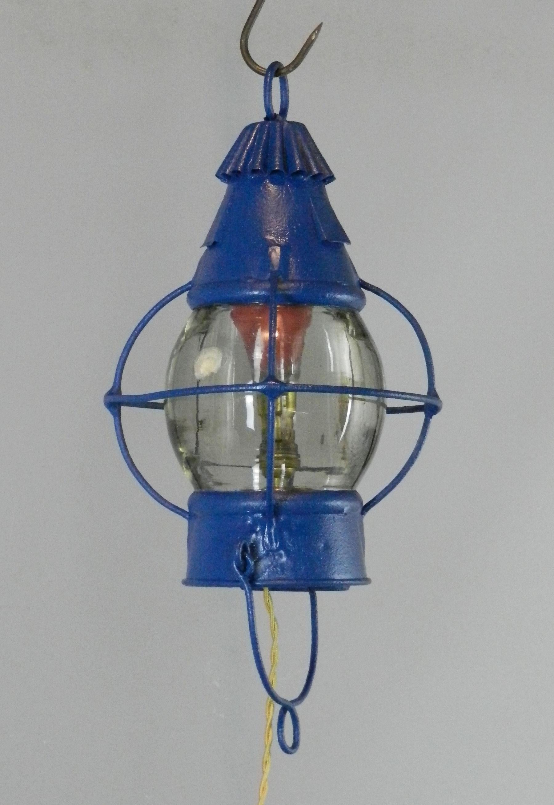 French Ship's Globe Lantern For Sale