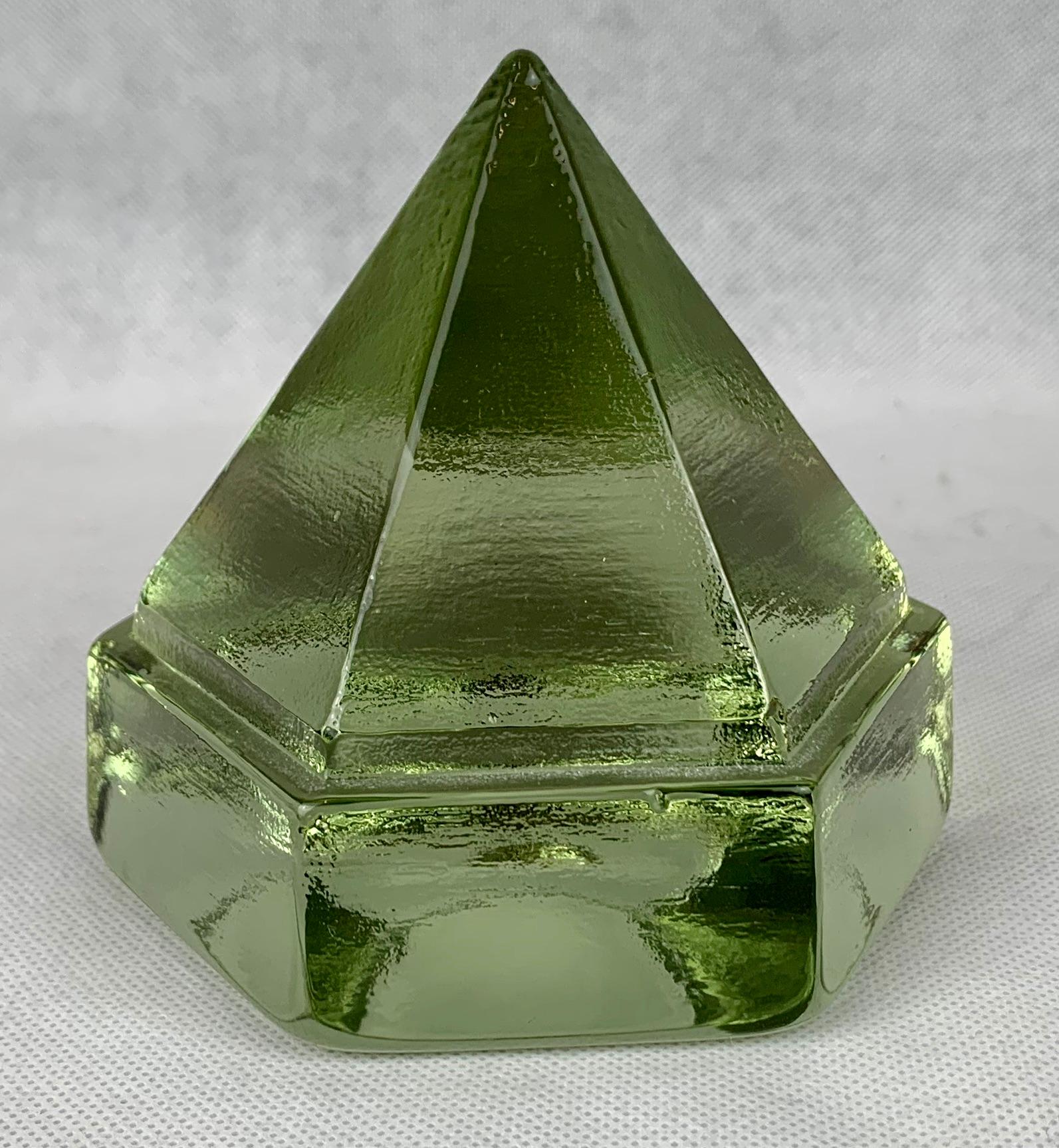 American Ship's Green Glass Deck Prism
