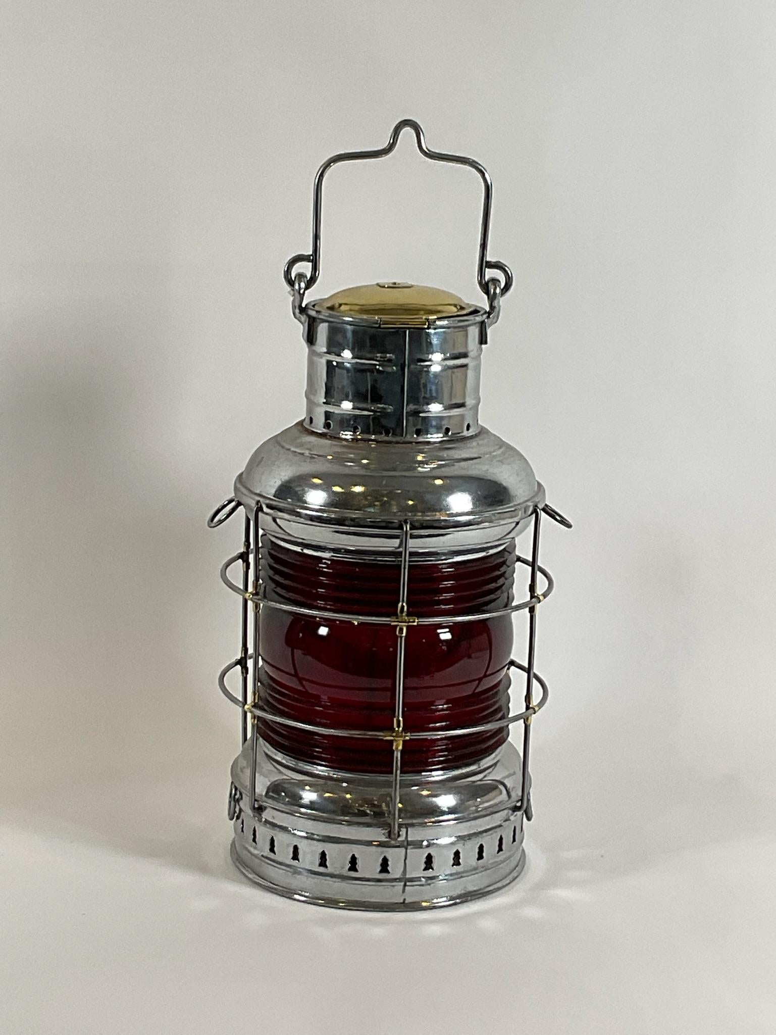 Steel Ships Lantern by a. Ward Hendrickson For Sale