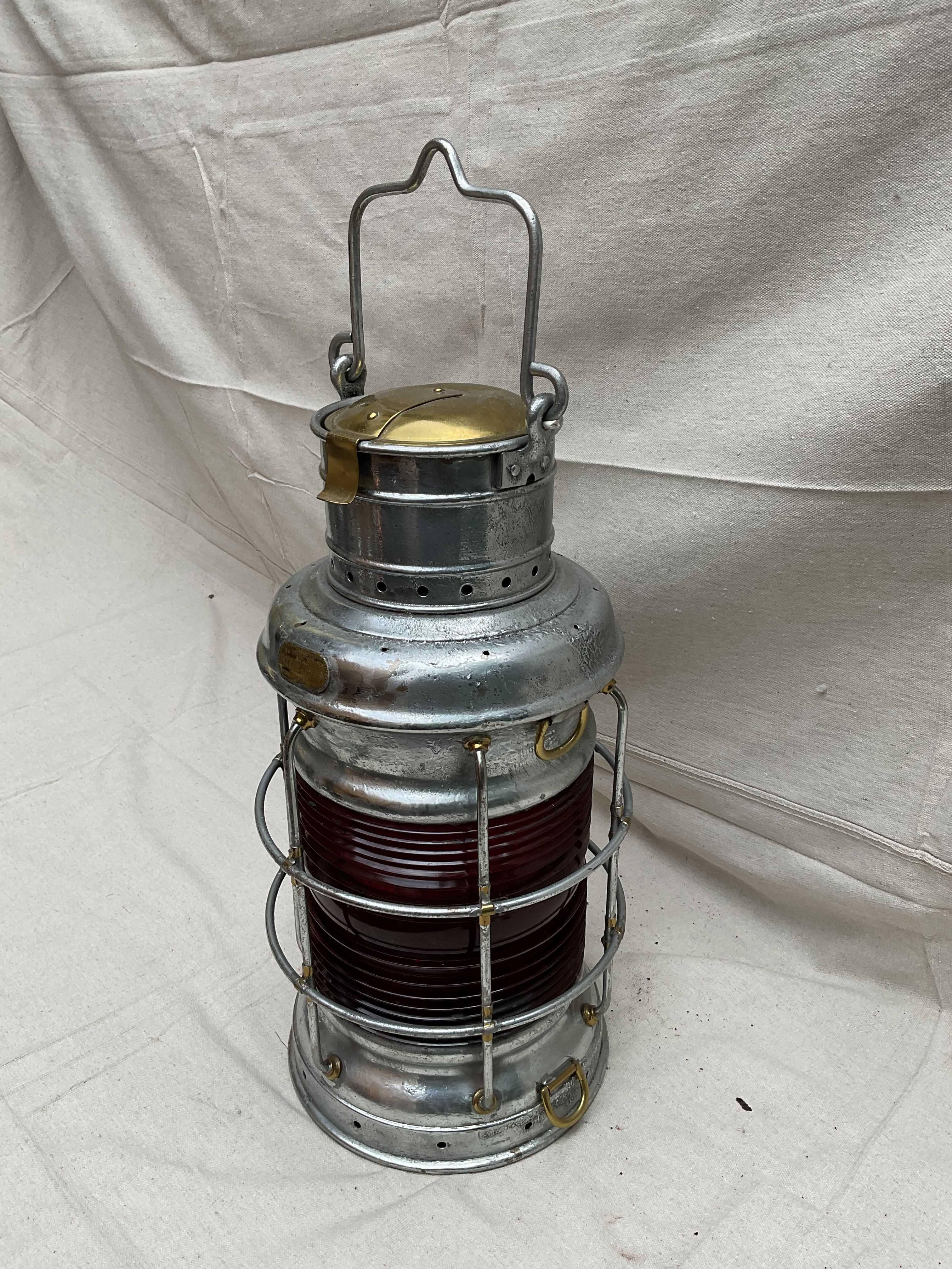 Steel Ships Lantern By A Ward Hendrickson For Sale