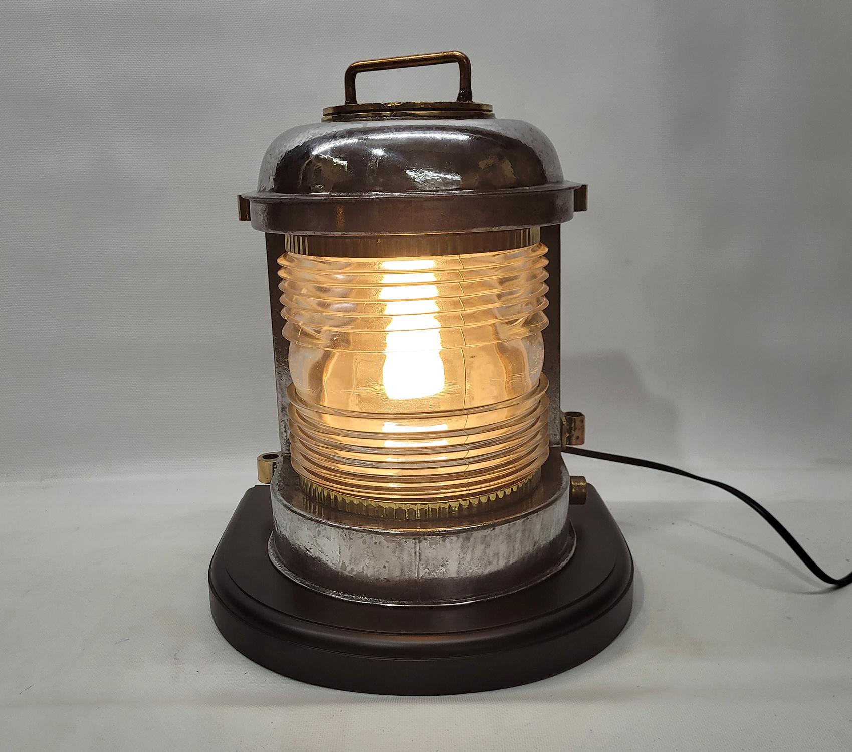 Ships Lantern by Durkee Marine In Good Condition In Norwell, MA