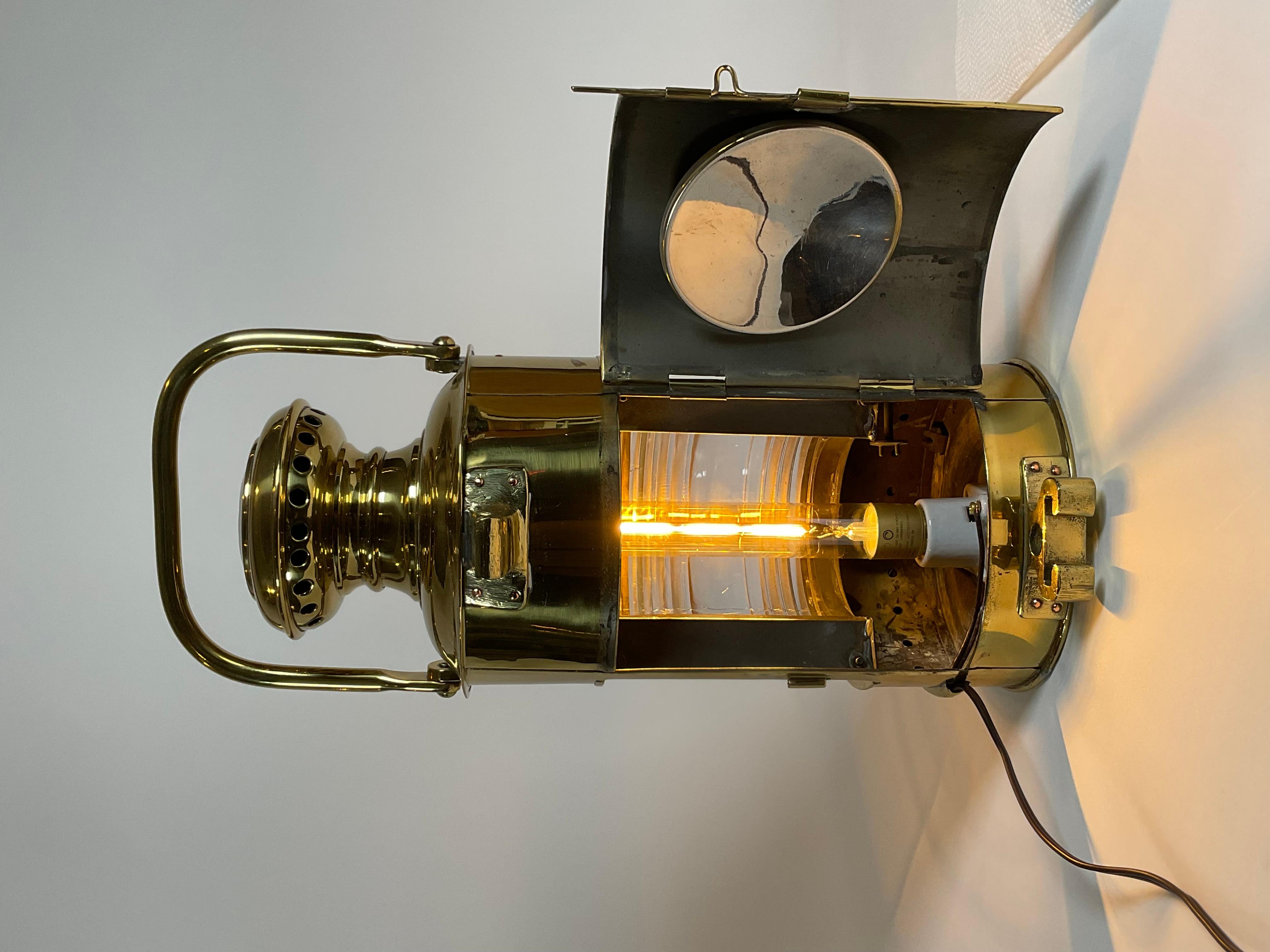 Ships Lantern by Perko of New York For Sale 4