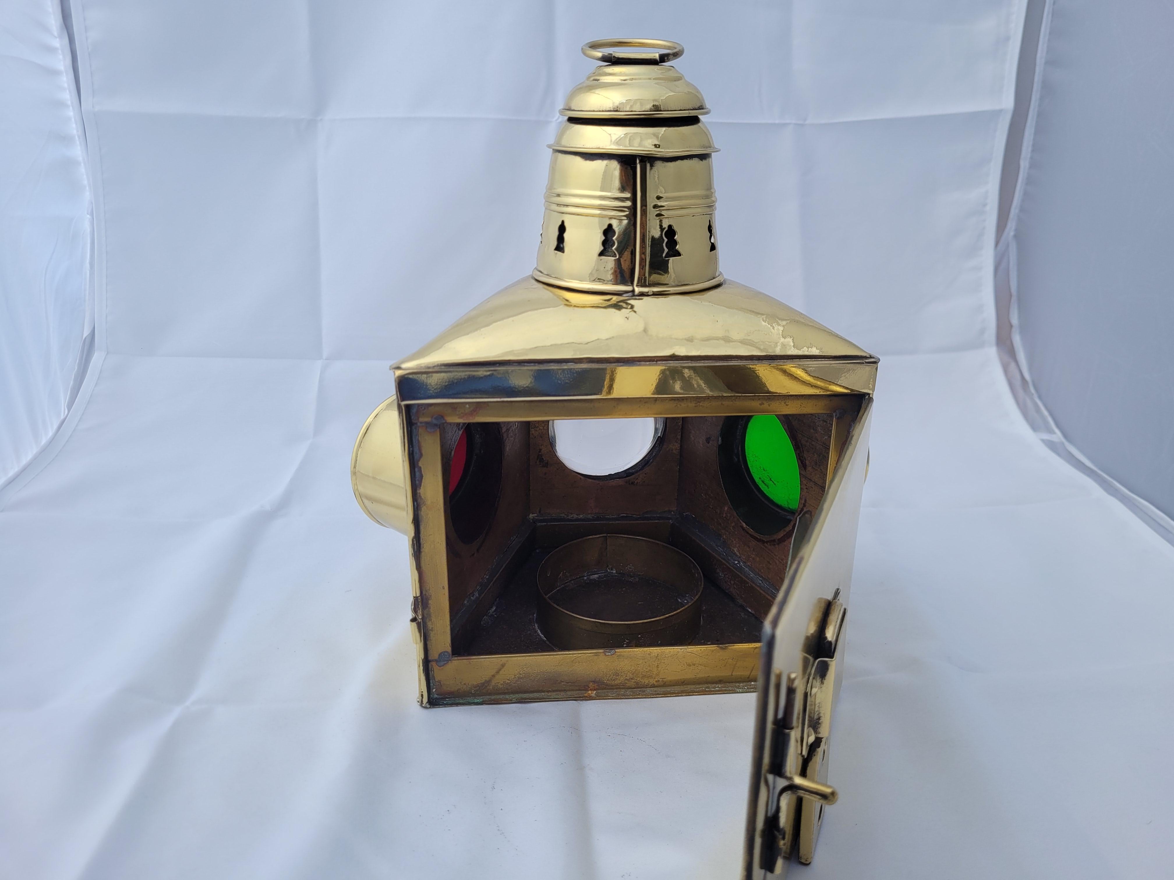 Ships Lantern from the Bow of a Boat For Sale 1
