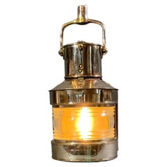 Vintage Ships Masthead Lantern by English Maker