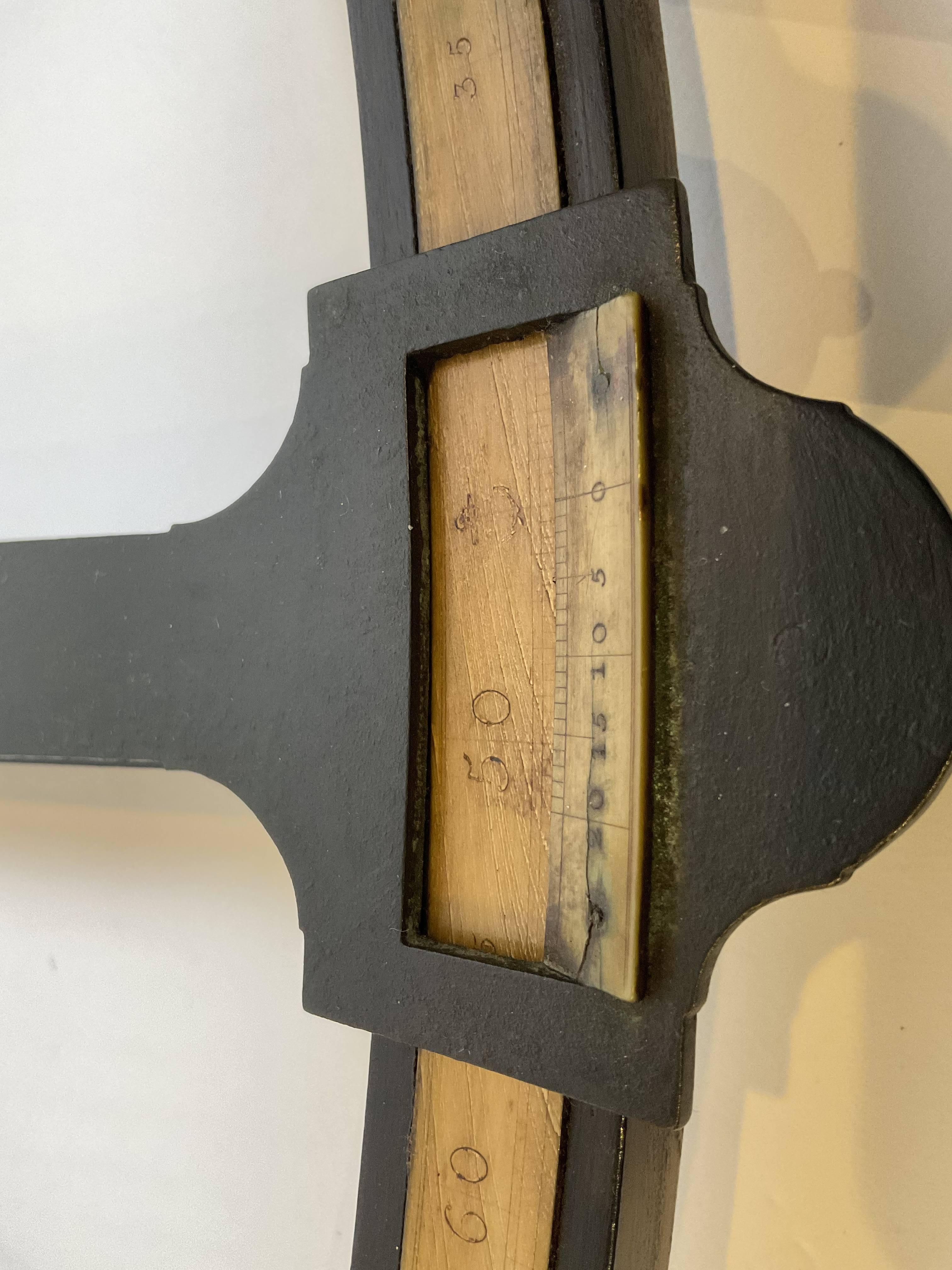 Quadrant de navigation de navire du 18ème siècle en vente 5