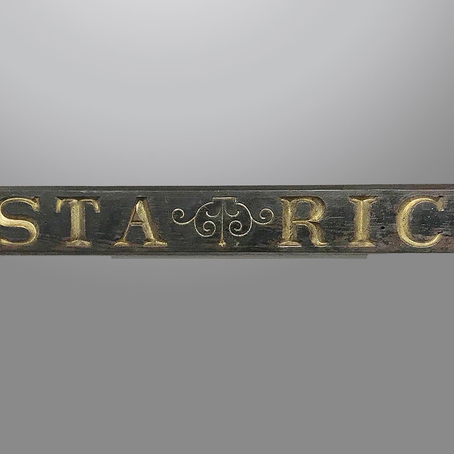 North American Ships Quarterboard, S.S. Costa Rica