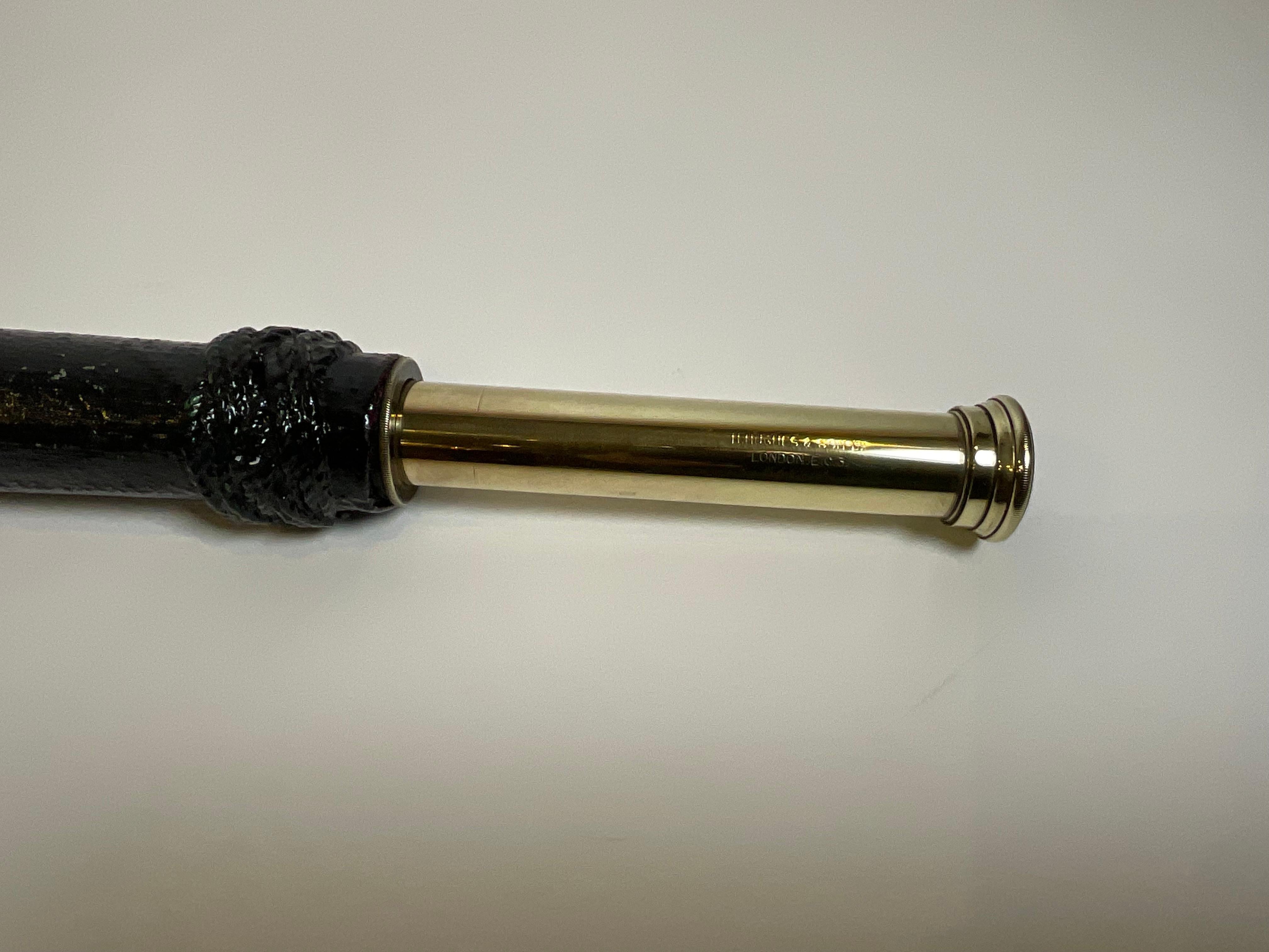 Ships Spyglass Telescope with Rope Cover For Sale 1