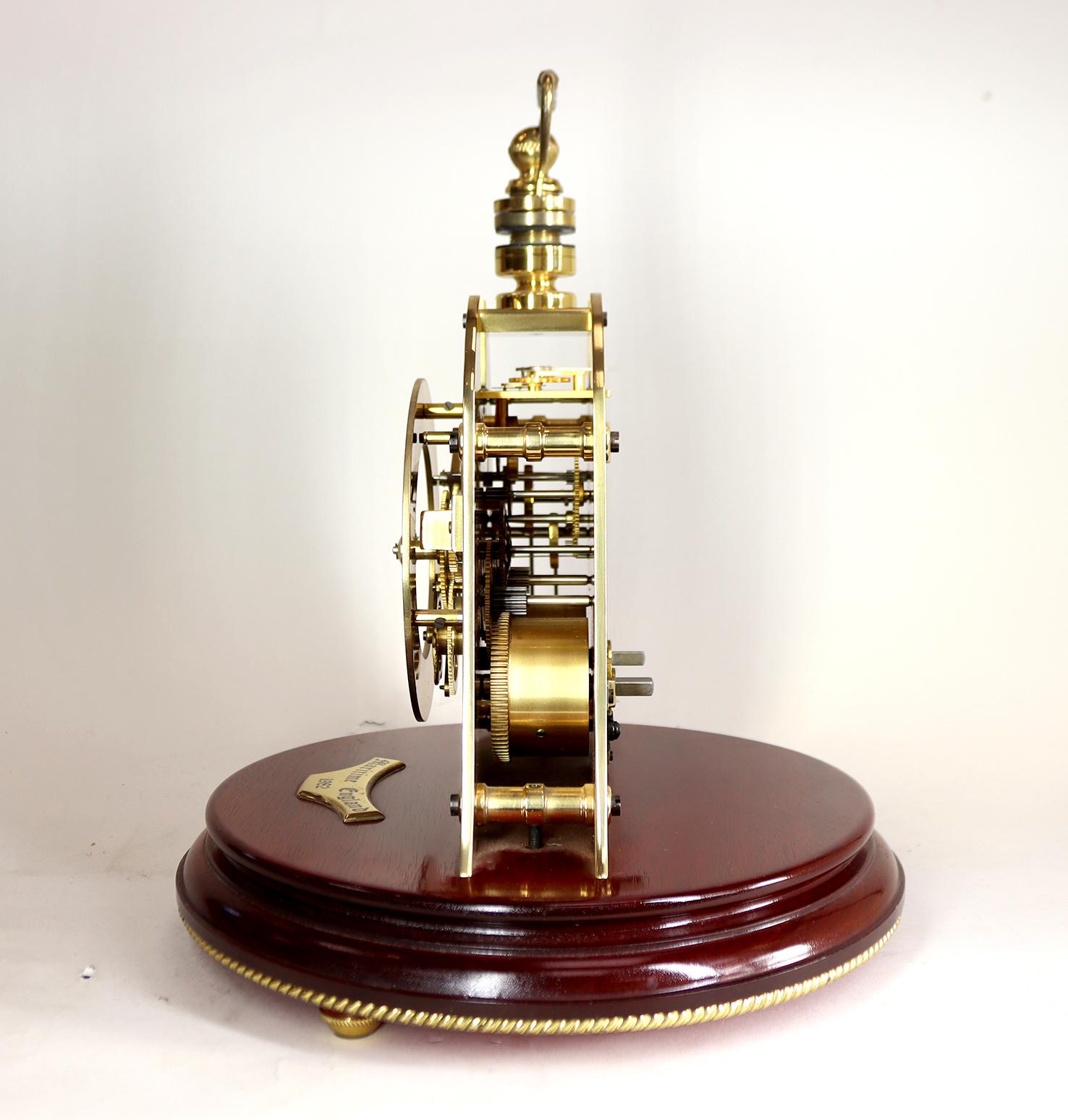 Ships Striking Bell Clock by Mappin and Webb In Good Condition For Sale In Amersham, GB