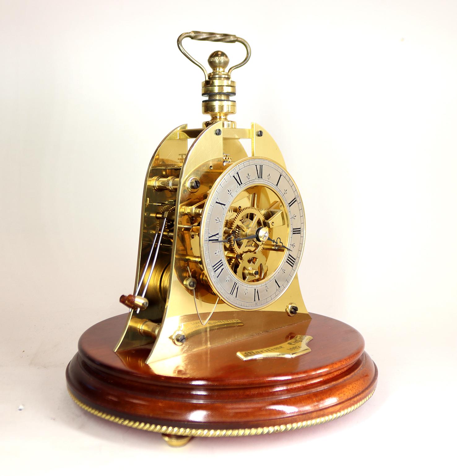 Ships Striking Bell Clock by Mappin and Webb For Sale 1