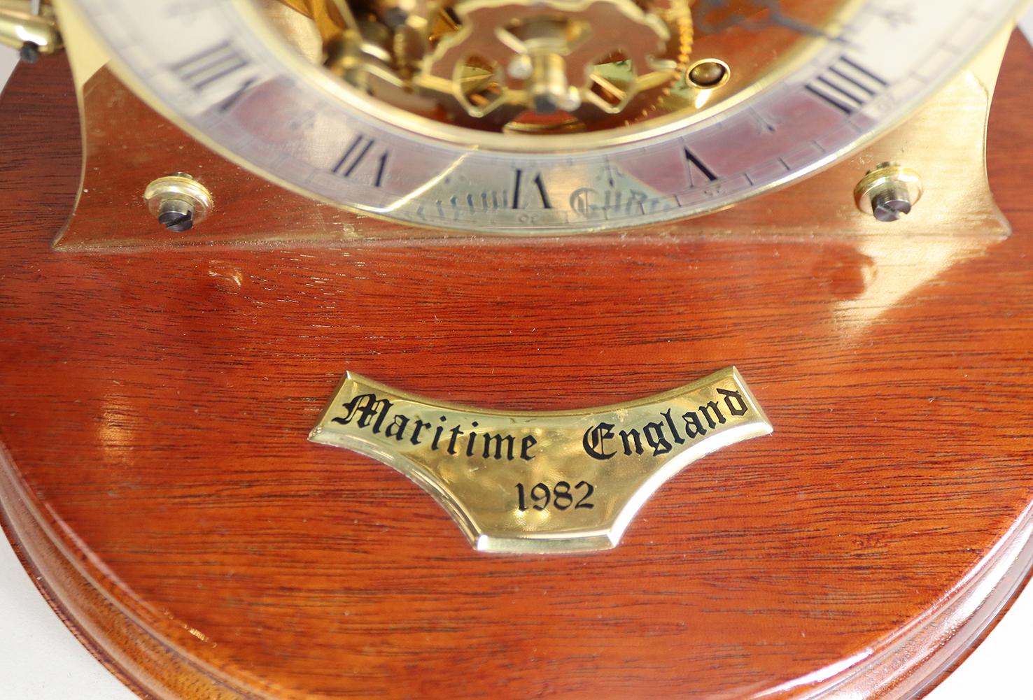 Ships Striking Bell Clock by Mappin and Webb For Sale 2