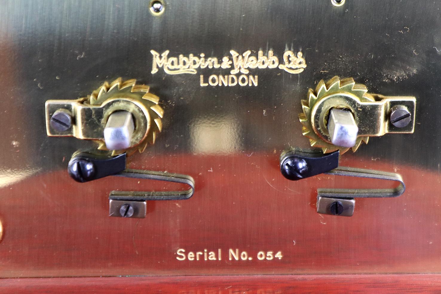 Ships Striking Bell Clock by Mappin and Webb For Sale 3