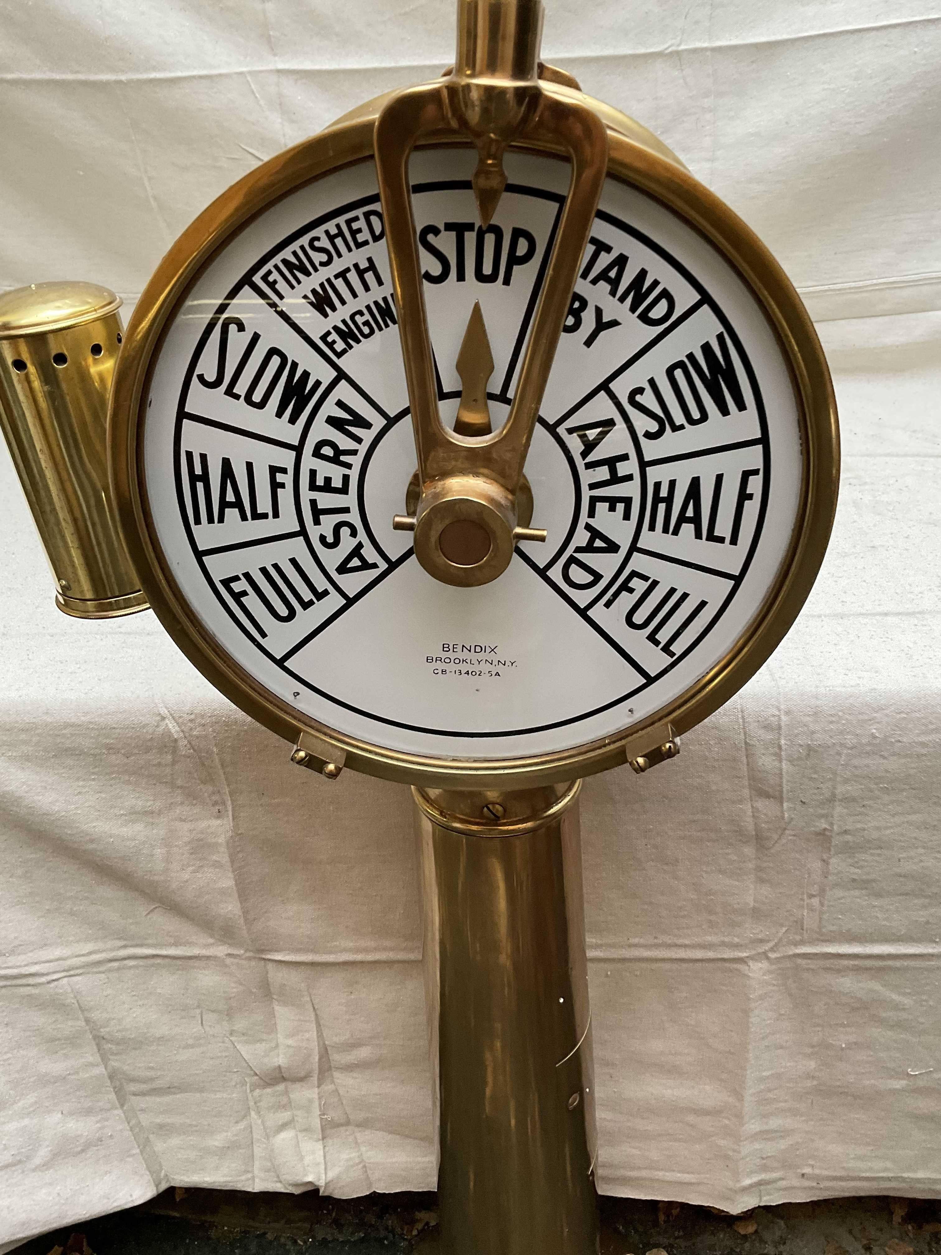 Ships Telegraph By Bendix In Good Condition In Norwell, MA