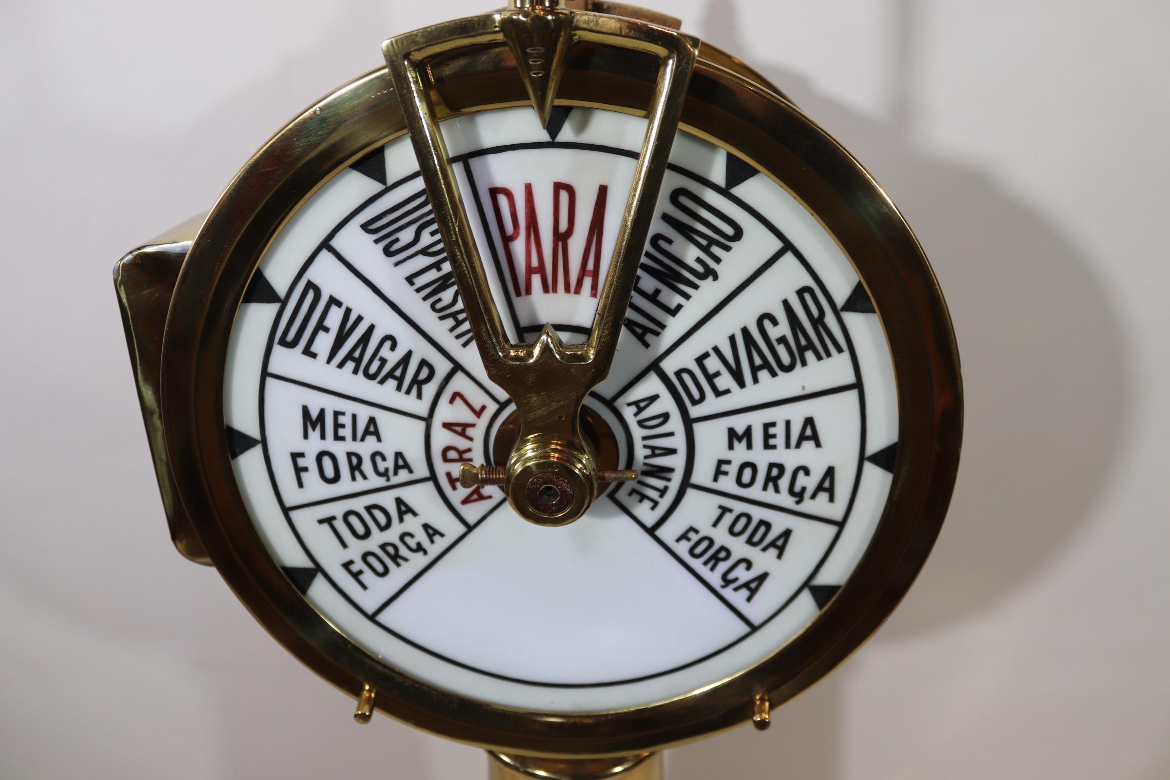 antique ship telegraph for sale