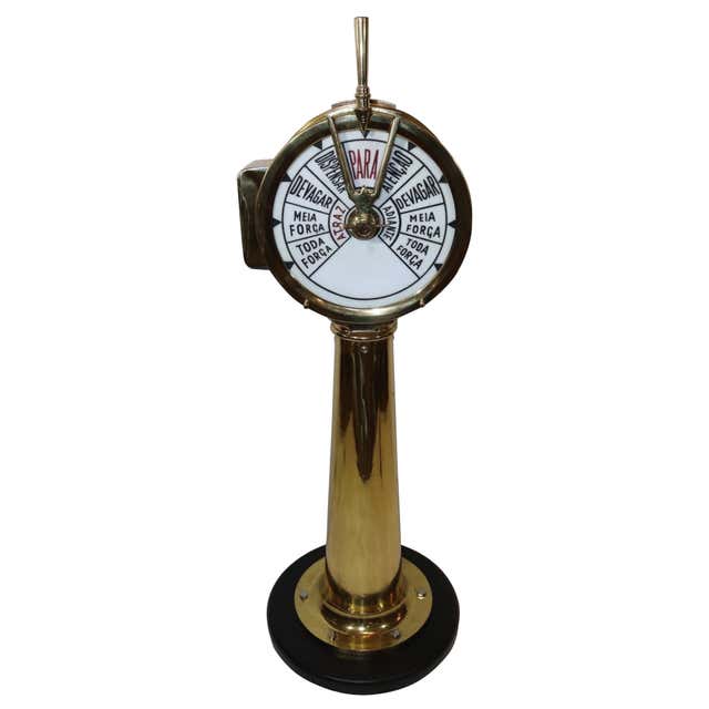 Engine Order Telegraph, Aluminum For Sale at 1stDibs | engine order ...