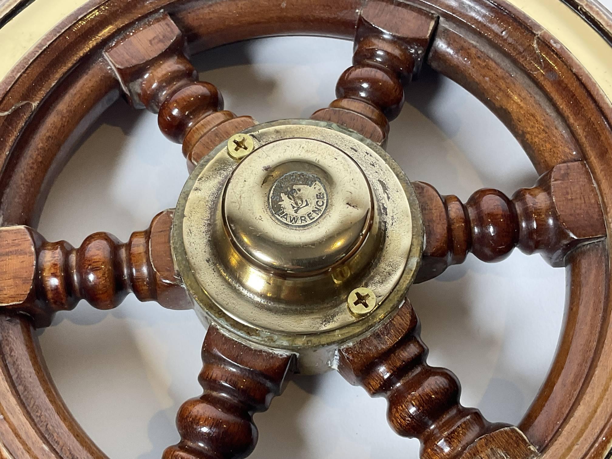 Rueda de barcos de Simpson Lawrence de Inglaterra Latón en venta