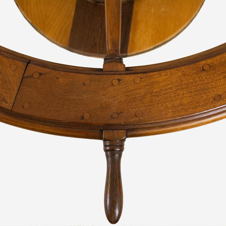 Ship's Wheel Coffee Table For Sale at 1stDibs