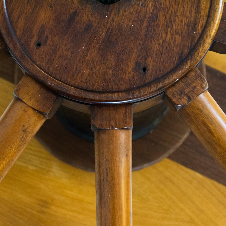 Ship's Wheel Coffee Table For Sale at 1stDibs