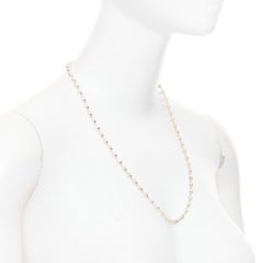 SHIPTON AND CO 925 Sterling Silver skull chain punk gothic necklace