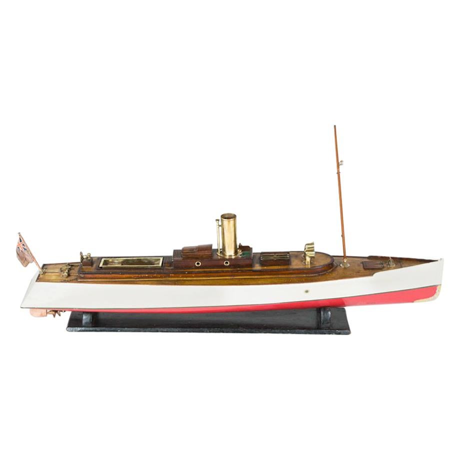 Shipyard Built Model of a Steam Launch, by Robertson & Sons of Argyll