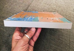 Small Modern Minimalist Painting using Venetian Plaster - diptych