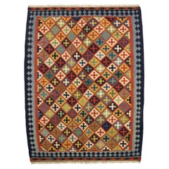 Shiraz Kilim Rug 5’6” x 7’3”