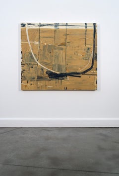 Marcadores de profundidad nº 3 - contemporáneo, abstracto, técnica mixta y acrílico sobre lienzo