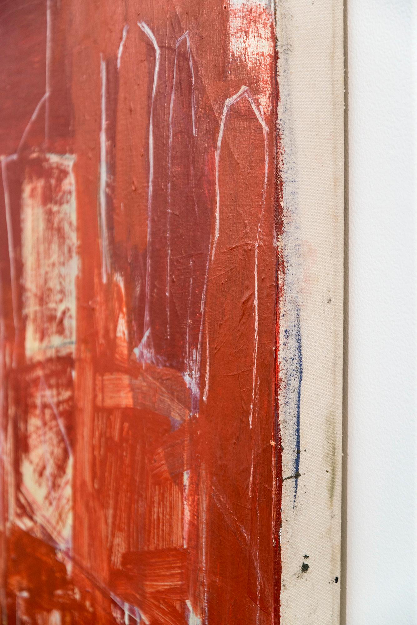 Saudade #3 - contemporáneo, abstracto, técnica mixta y acrílico sobre lienzo en venta 7