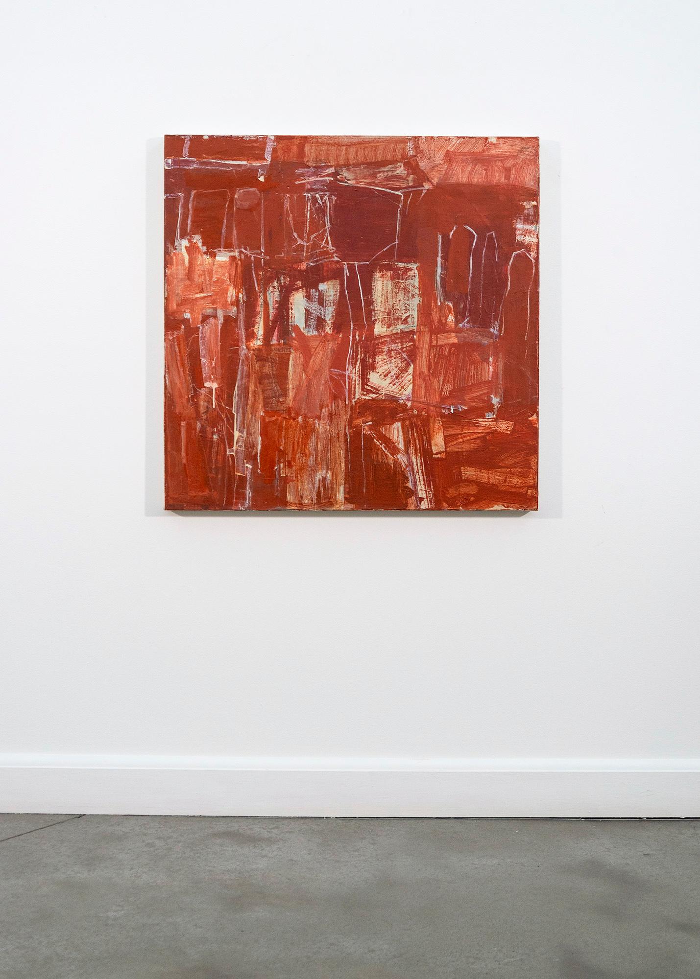 Saudade #3 - contemporáneo, abstracto, técnica mixta y acrílico sobre lienzo - Painting Contemporáneo de Shireen Kamran