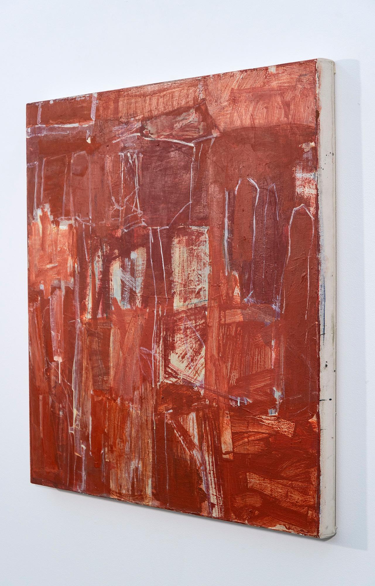 Saudade #3 - contemporáneo, abstracto, técnica mixta y acrílico sobre lienzo en venta 1