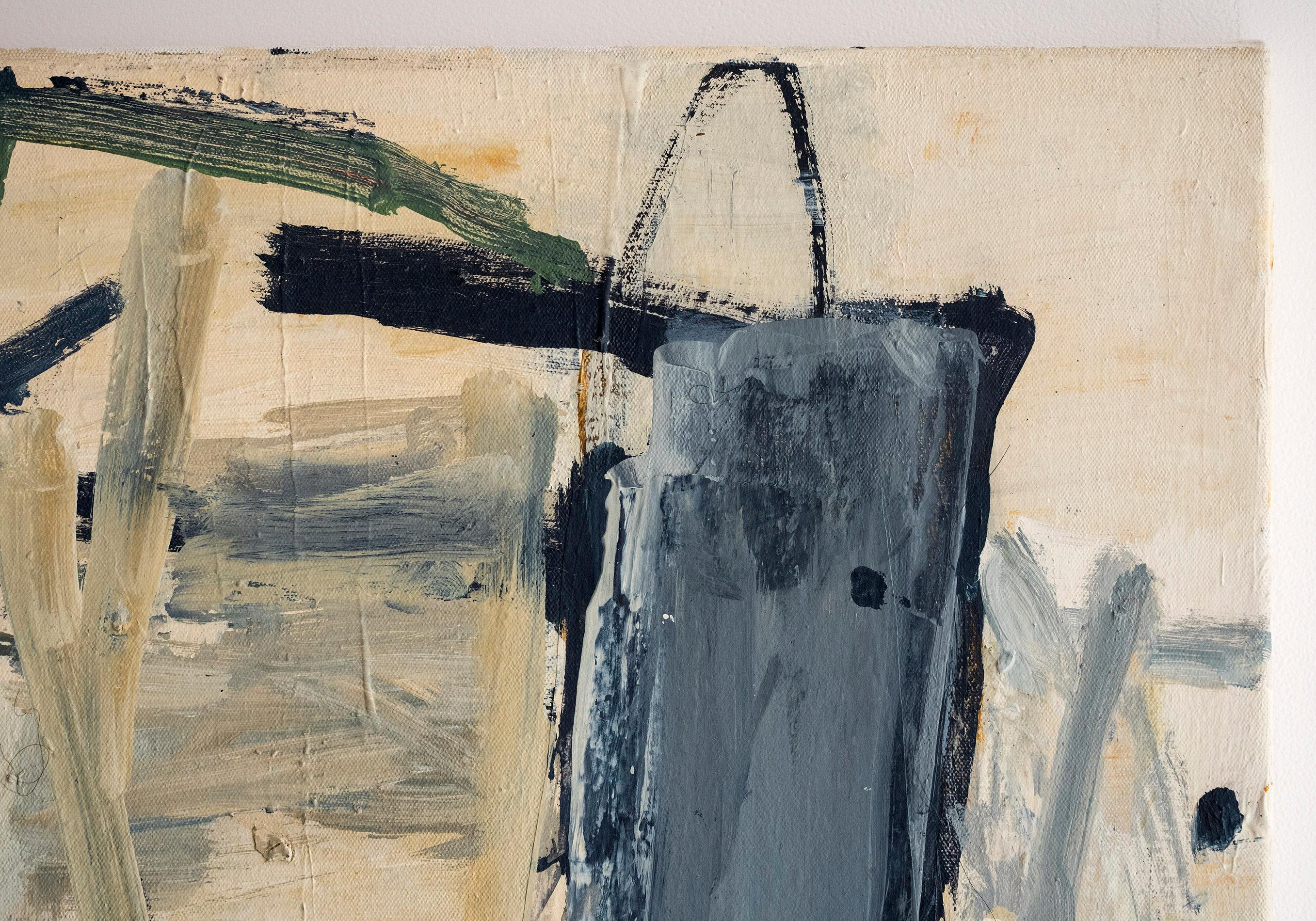 Soul Matters #29 - contemporain, abstrait, techniques mixtes et acrylique sur toile - Contemporain Painting par Shireen Kamran