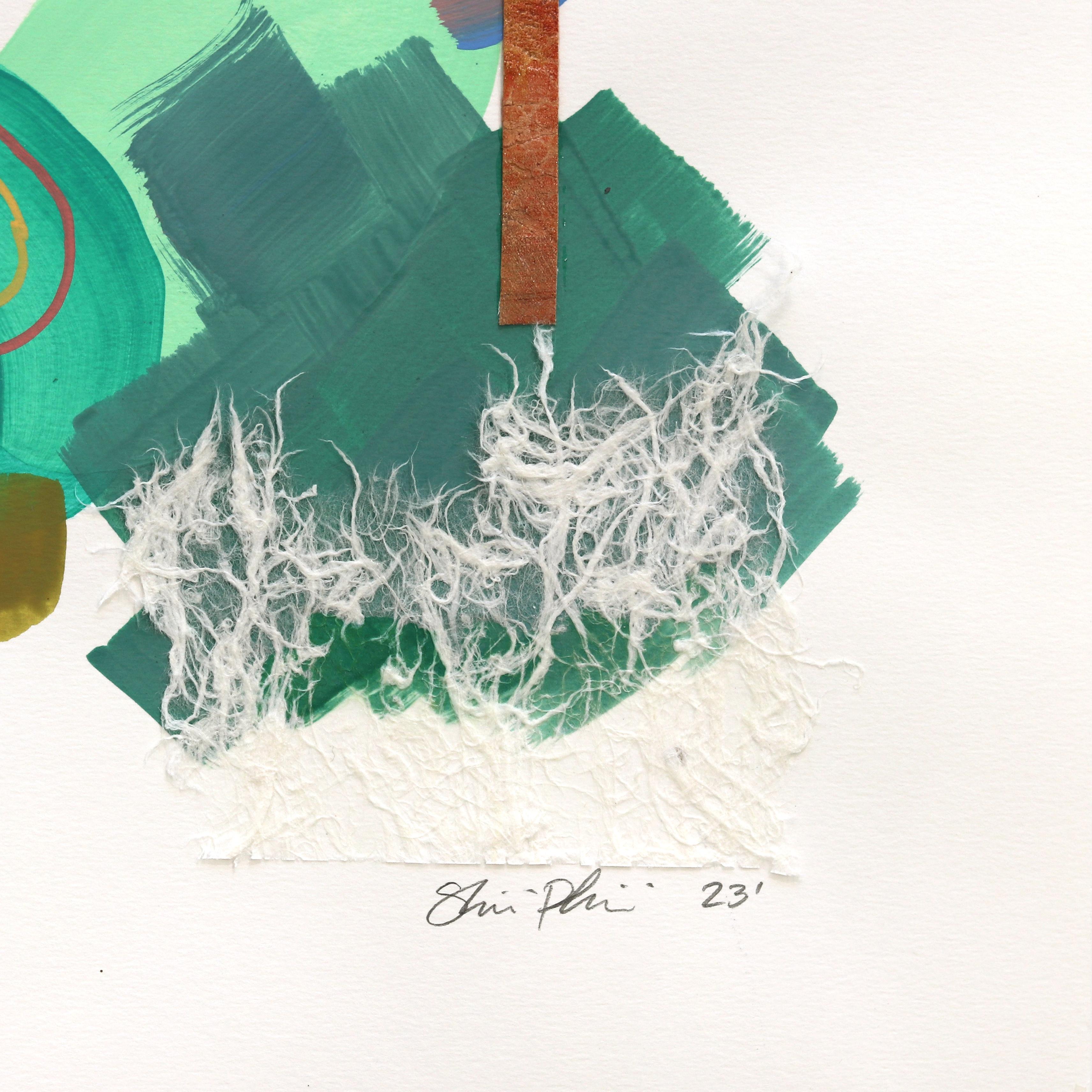 Le opere astratte dell'artista Shiri Phillips sono caratterizzate da pennellate di colori vivaci. I suoi dipinti sono ricchi di texture grazie alla stratificazione di colori acrilici in pennellate fluide. Ispirata dall'ambiente vibrante che ha