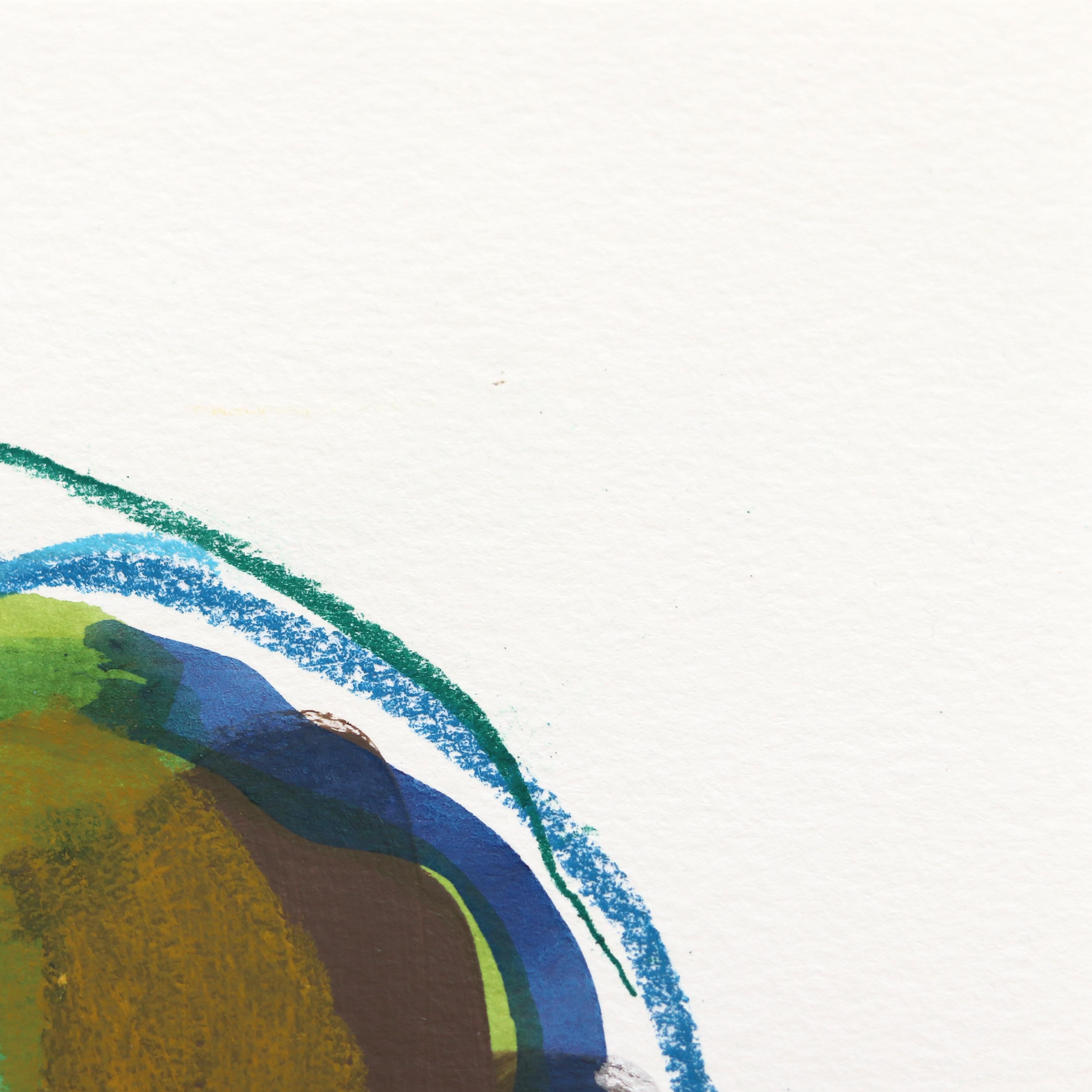 7.10.24 #12 - Pittura astratta colorata ad acquerello minimalista - Art Astratto di Shiri Phillips