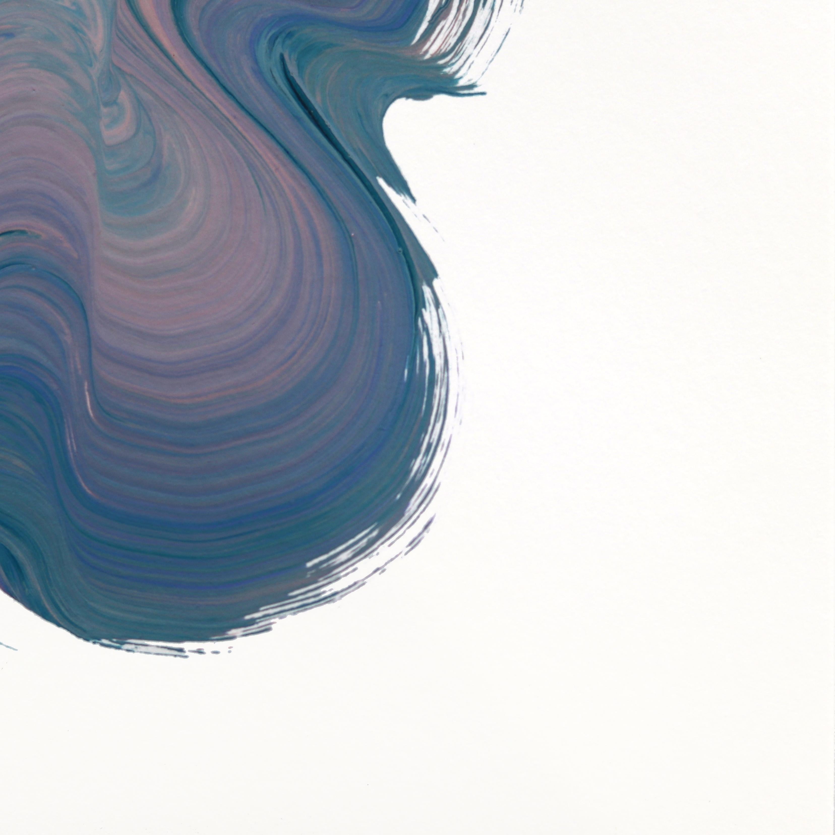 Large strokes of bright colors are the framework of artist Shiri Phillips’ abstract artworks. Her paintings are flooded with texture through the layering of acrylic paint in fluent brushstrokes. Inspired by the vibrant surroundings she found growing