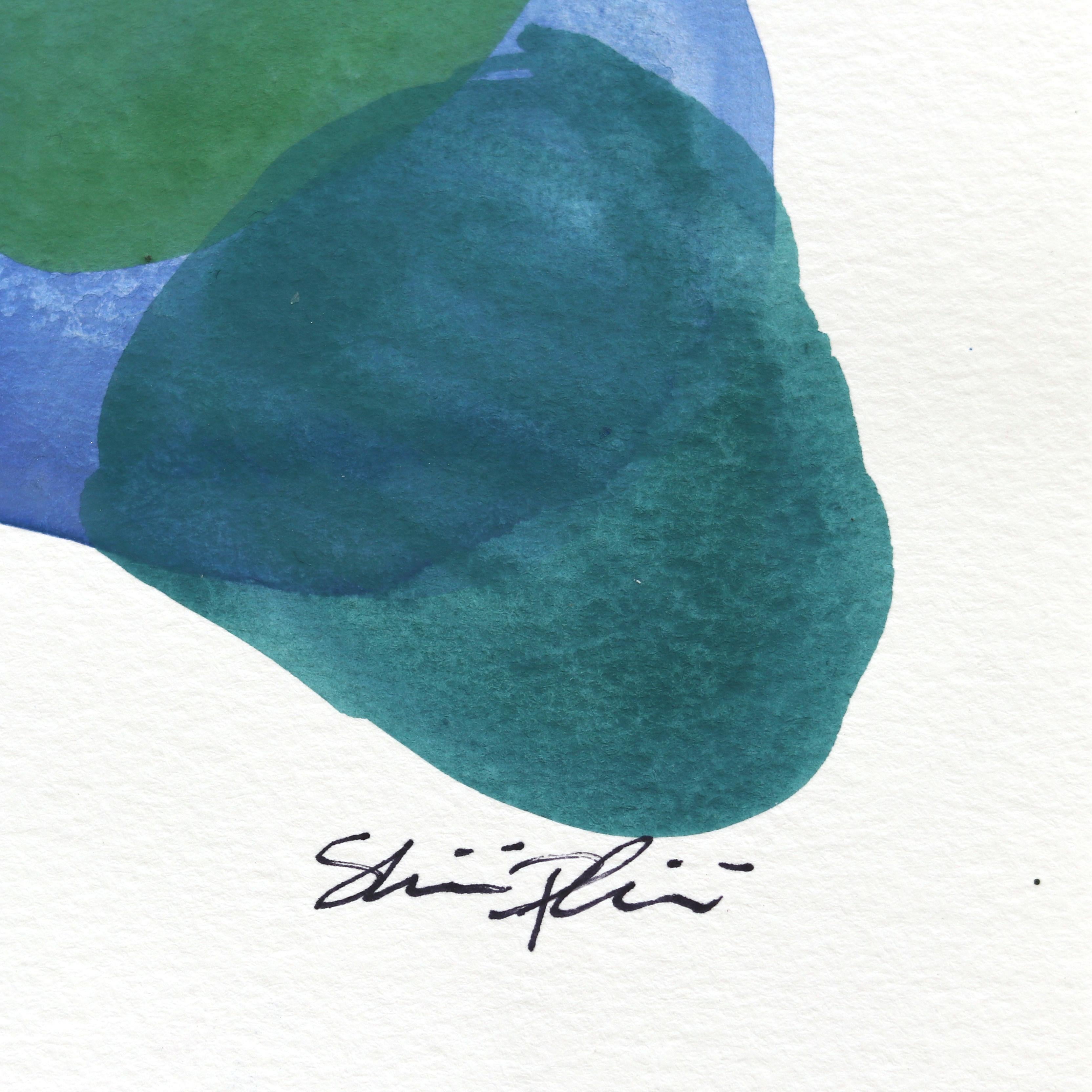 Tratti delicati e tonalità naturali danno forma alle opere ad acquerello, inchiostro e matita colorata di Shiri Phillips, mostrando la sua esplorazione del minimalismo e delle forme organiche. Discostandosi dalla sua solita tecnica a impasto,