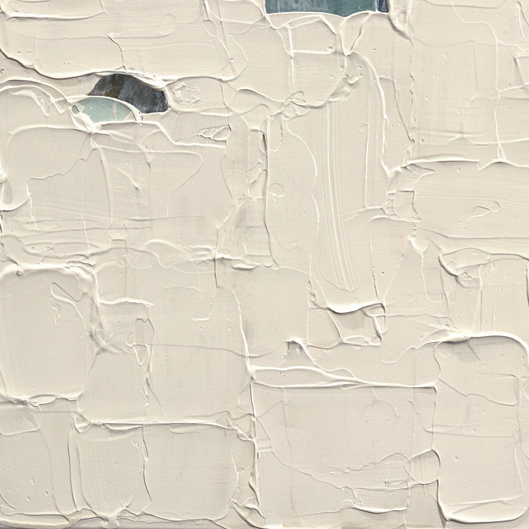 A Look Inside - Impasto Inspired Rhythmic Textural Thick Paint Abstract Artwork For Sale 5