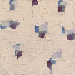 Beige Baby 1 - Modern Original Impasto Thick Paint Textural Abstract Painting