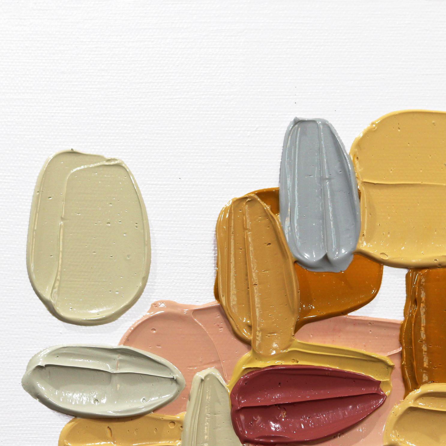 Un grande respiro - Painting Astratto di Shiri Phillips