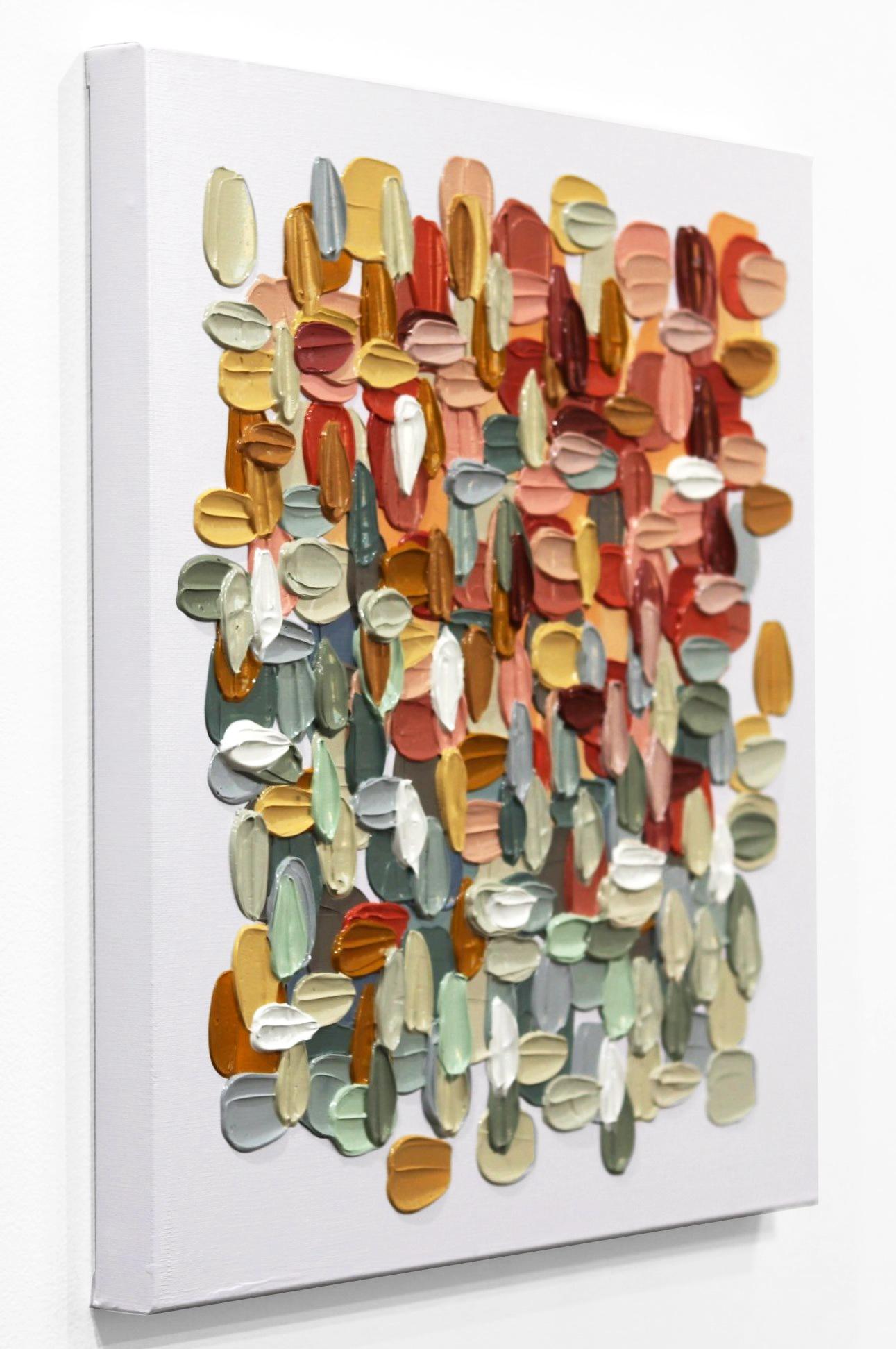 Un grande respiro - Abstract Painting Beige di Shiri Phillips