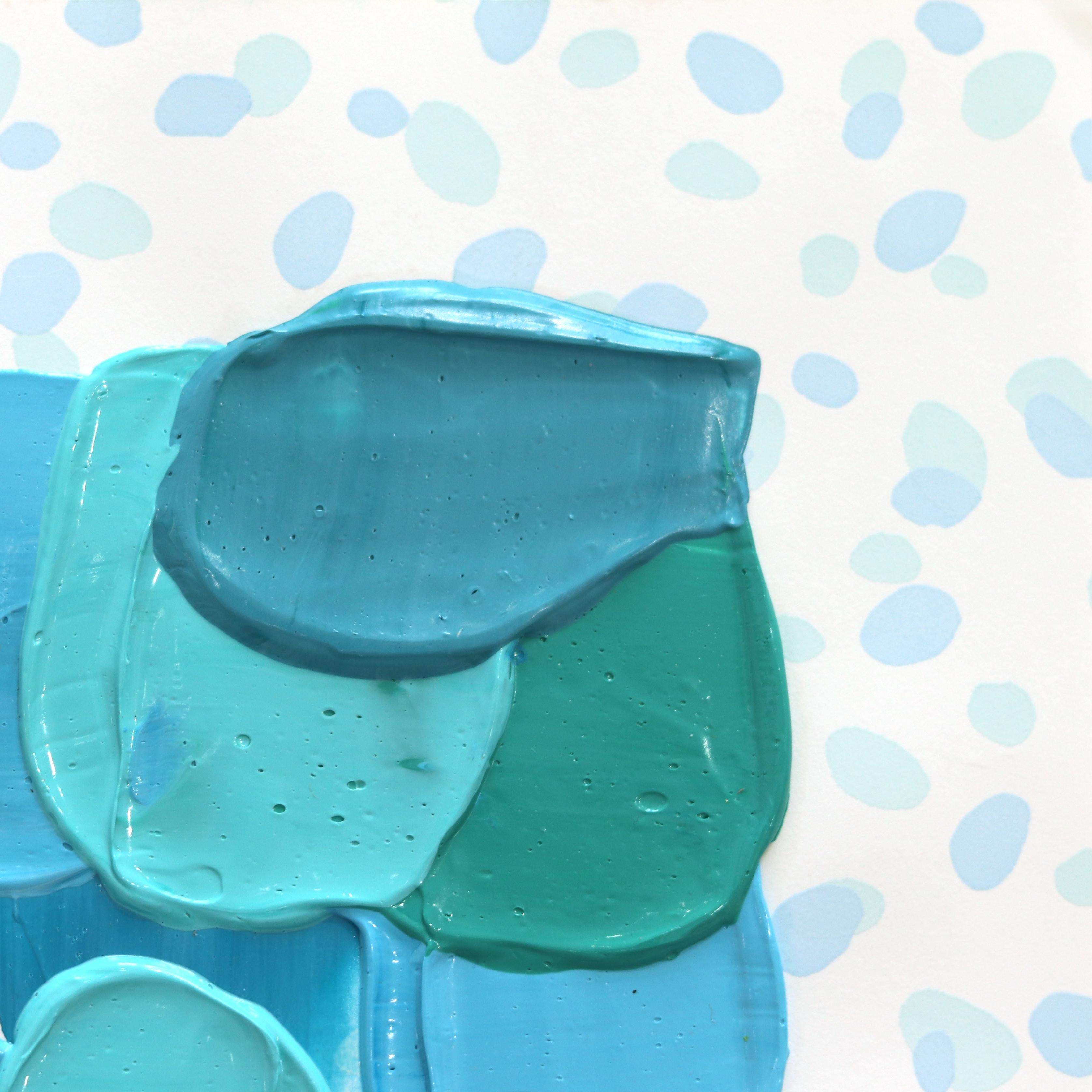 Le opere astratte dell'artista Shiri Phillips sono caratterizzate da pennellate di colori vivaci. I suoi dipinti sono ricchi di texture grazie alla stratificazione di colori acrilici in pennellate fluide. Ispirata dall'ambiente vibrante che ha