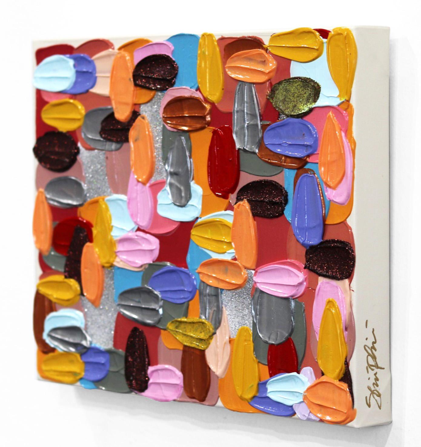 Argilla corallina - Impasto a rilievo con struttura spessa Pittura originale in vendita 1
