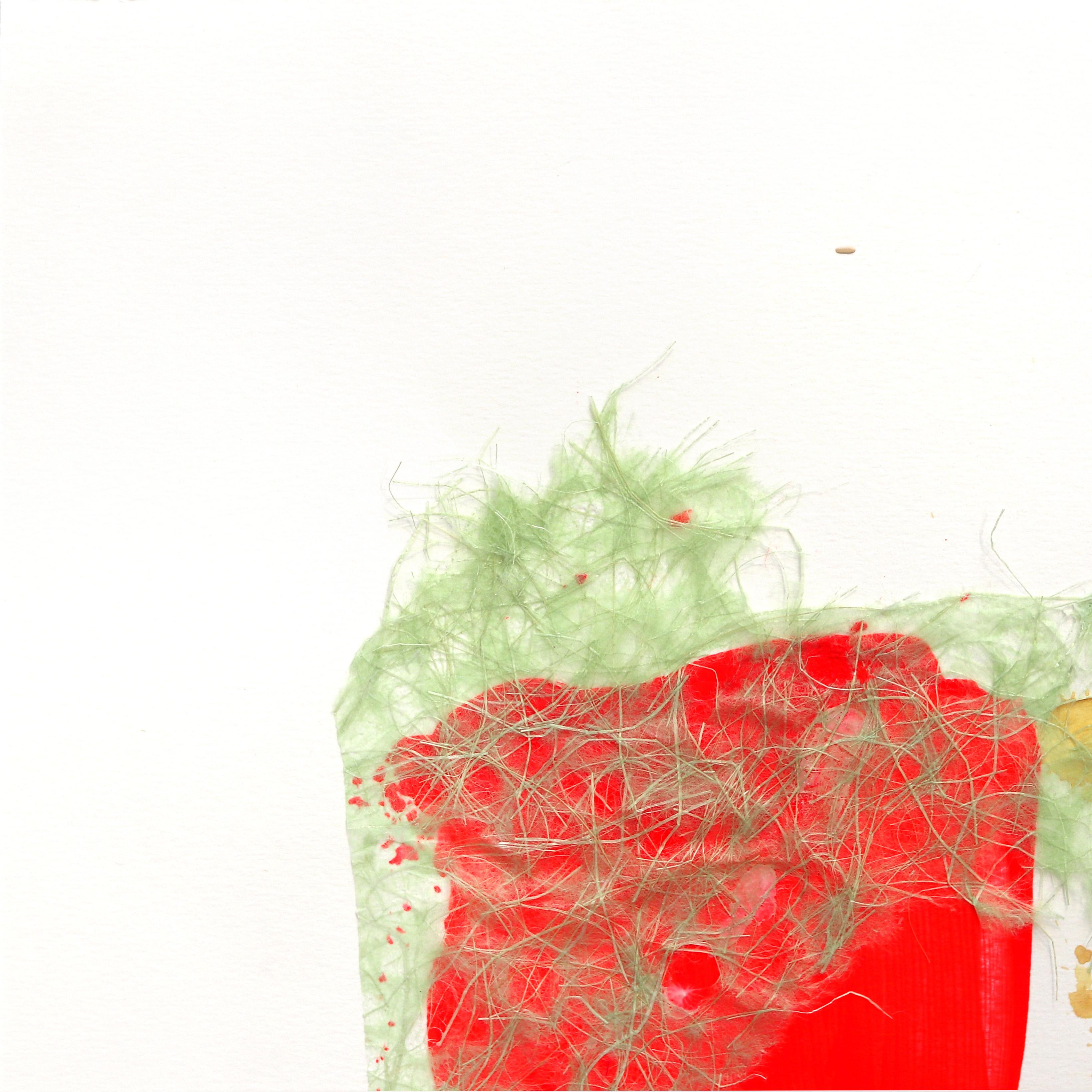 Pastello al neon - Pittura astratta colorata su carta - Art Astratto di Shiri Phillips