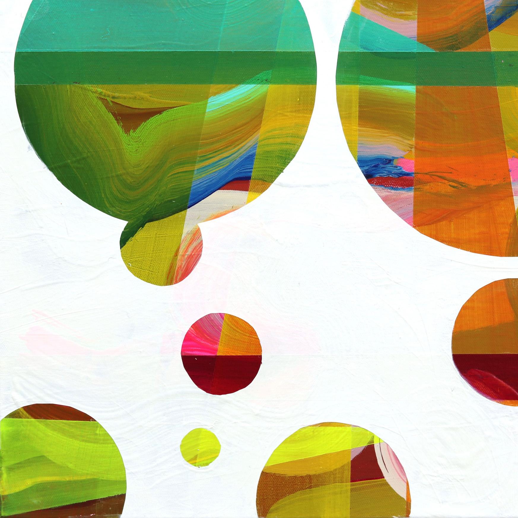 Reflections No. 3 - Geometric Colorful Abstract Art For Sale 2
