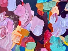 Sun Kissed - Impasto Colorful Abstract Painting