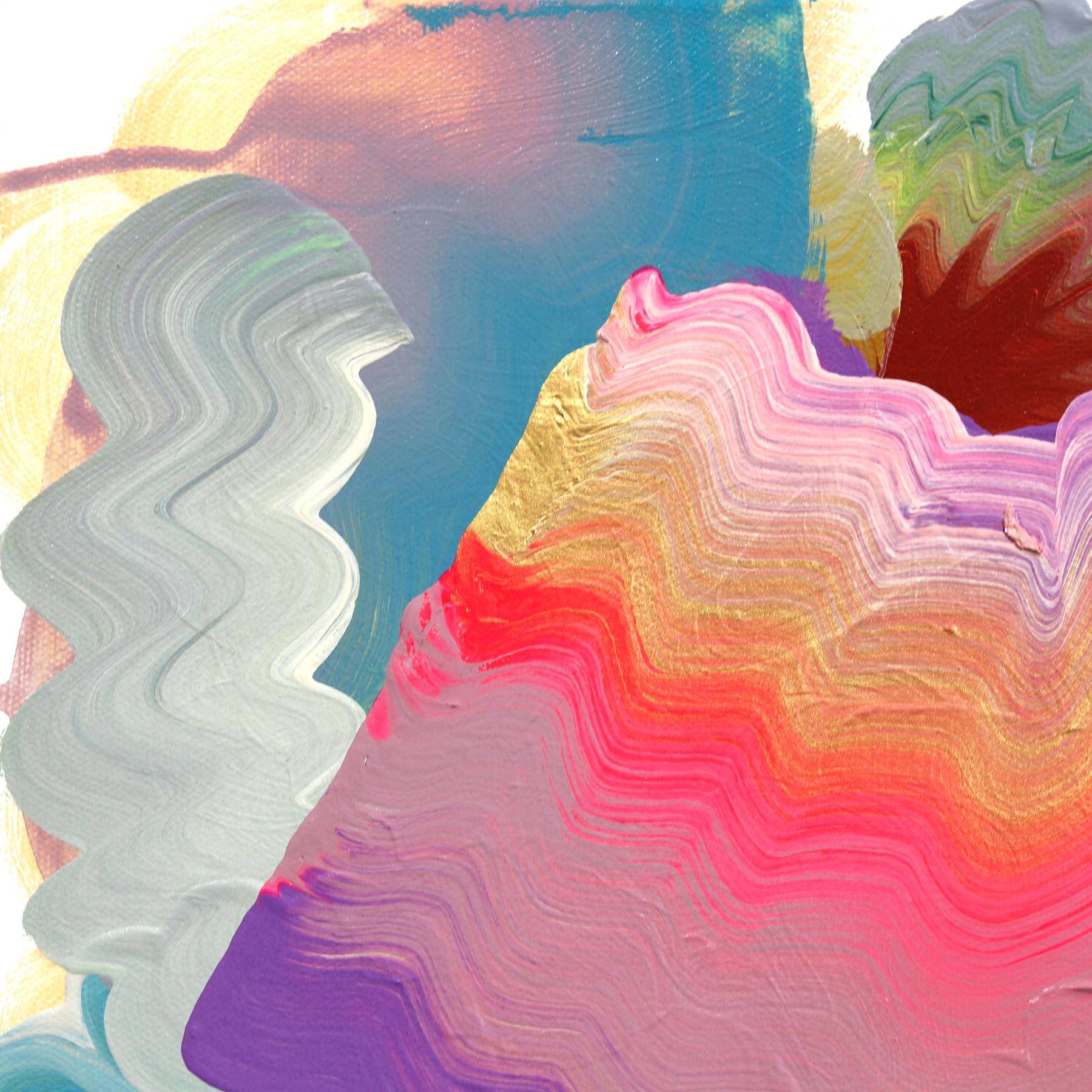 Die abstrakten Kunstwerke der Künstlerin Shiri Phillips sind mit pastos gemalten Strichen in leuchtenden Farben gestaltet. Ihre Bilder sind durch die Schichtung von Acrylfarbe in fließenden Pinselstrichen mit Textur überflutet. Inspiriert von der